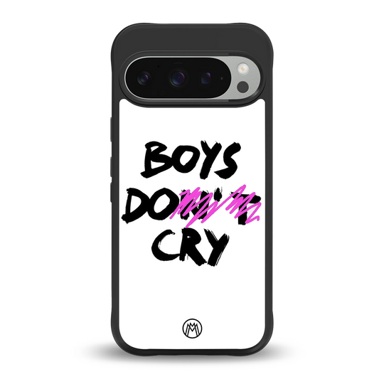 boys do cry back phone cover | glass case for google pixel 9 pro