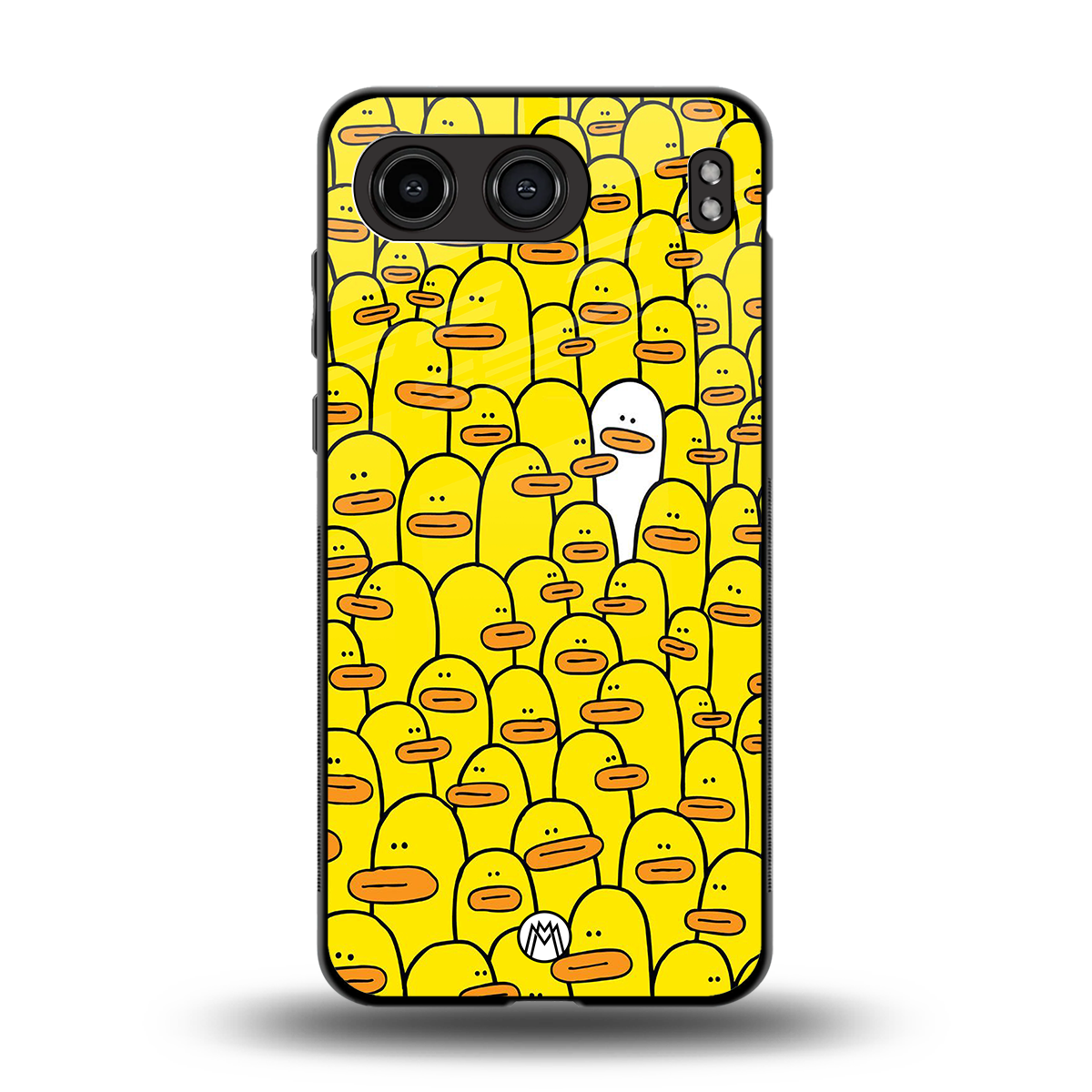 brian the duck back phone cover | glass case for oneplus nord 4