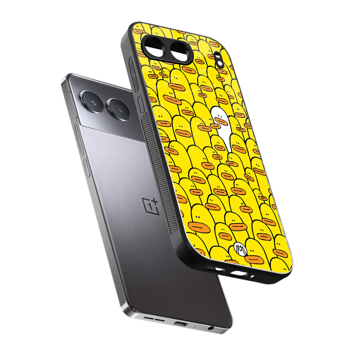 brian the duck back phone cover | glass case for oneplus nord 4