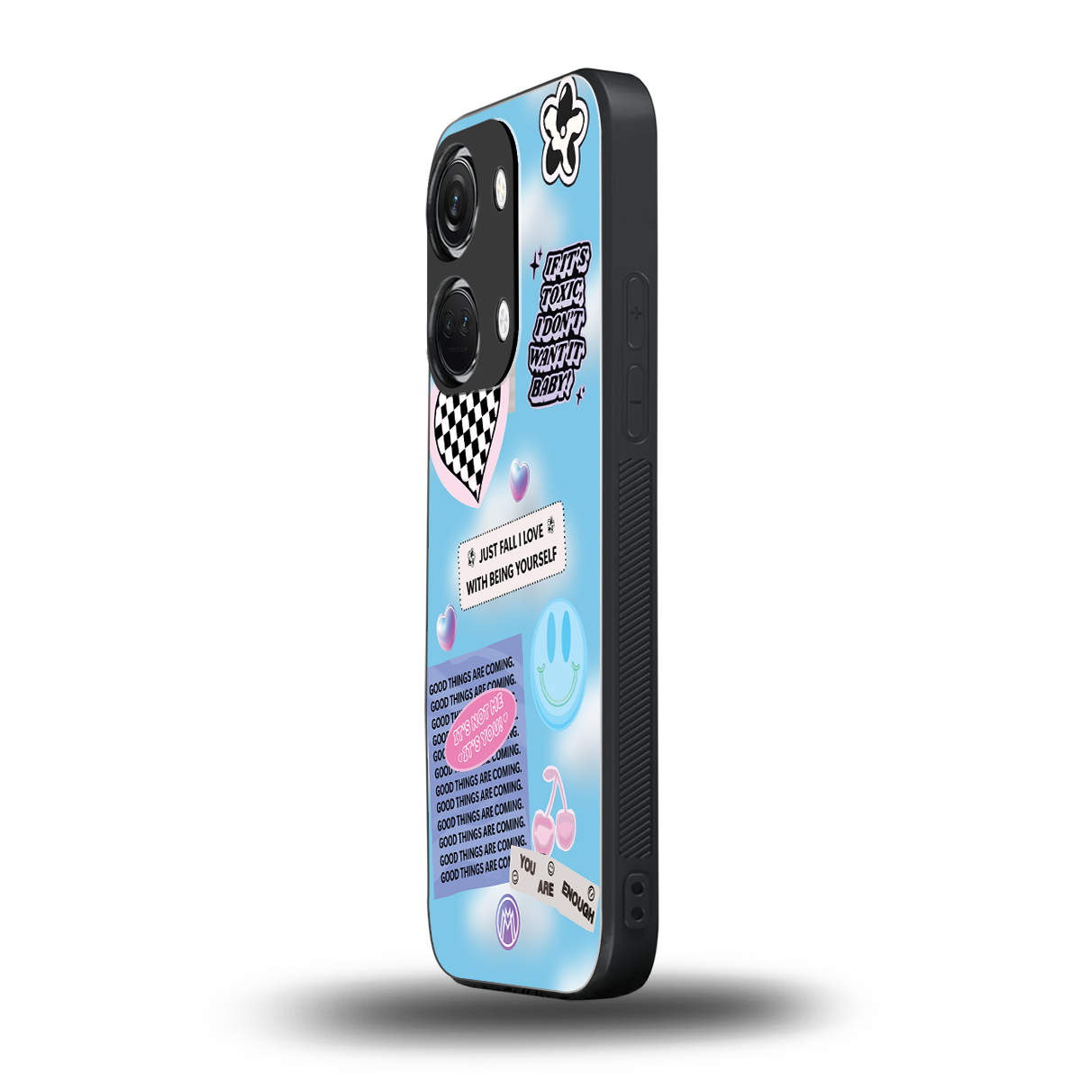 brightside back phone cover | glass case for oneplus nord 3