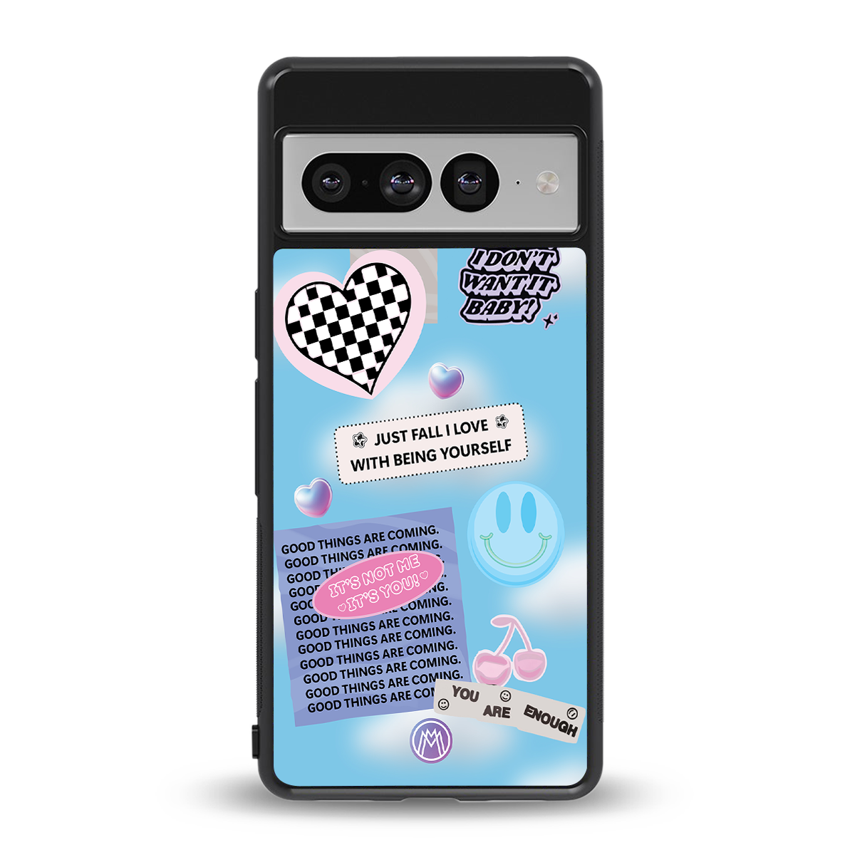 brightside back phone cover | glass case for google pixel 7 pro