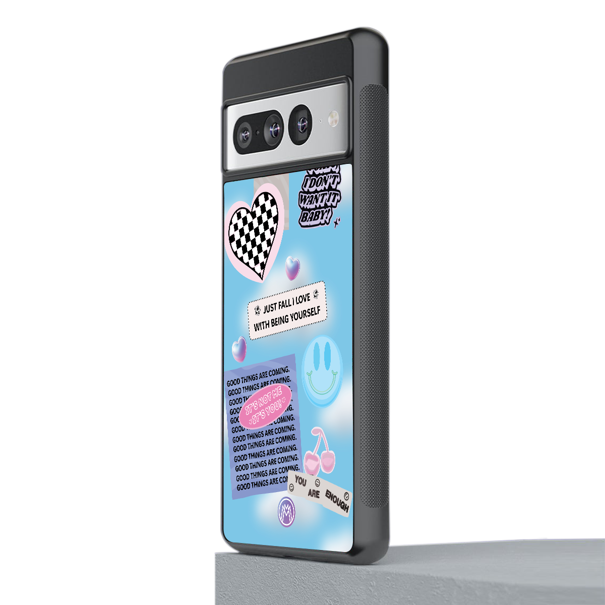brightside back phone cover | glass case for google pixel 7 pro