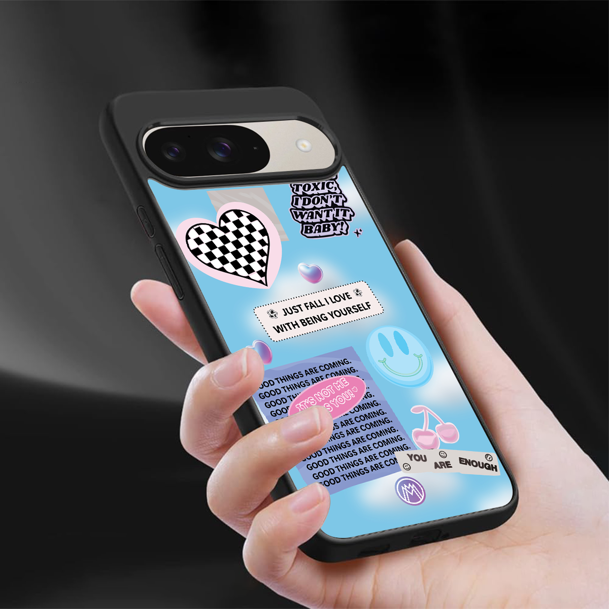 brightside back phone cover | glass case for google pixel 9