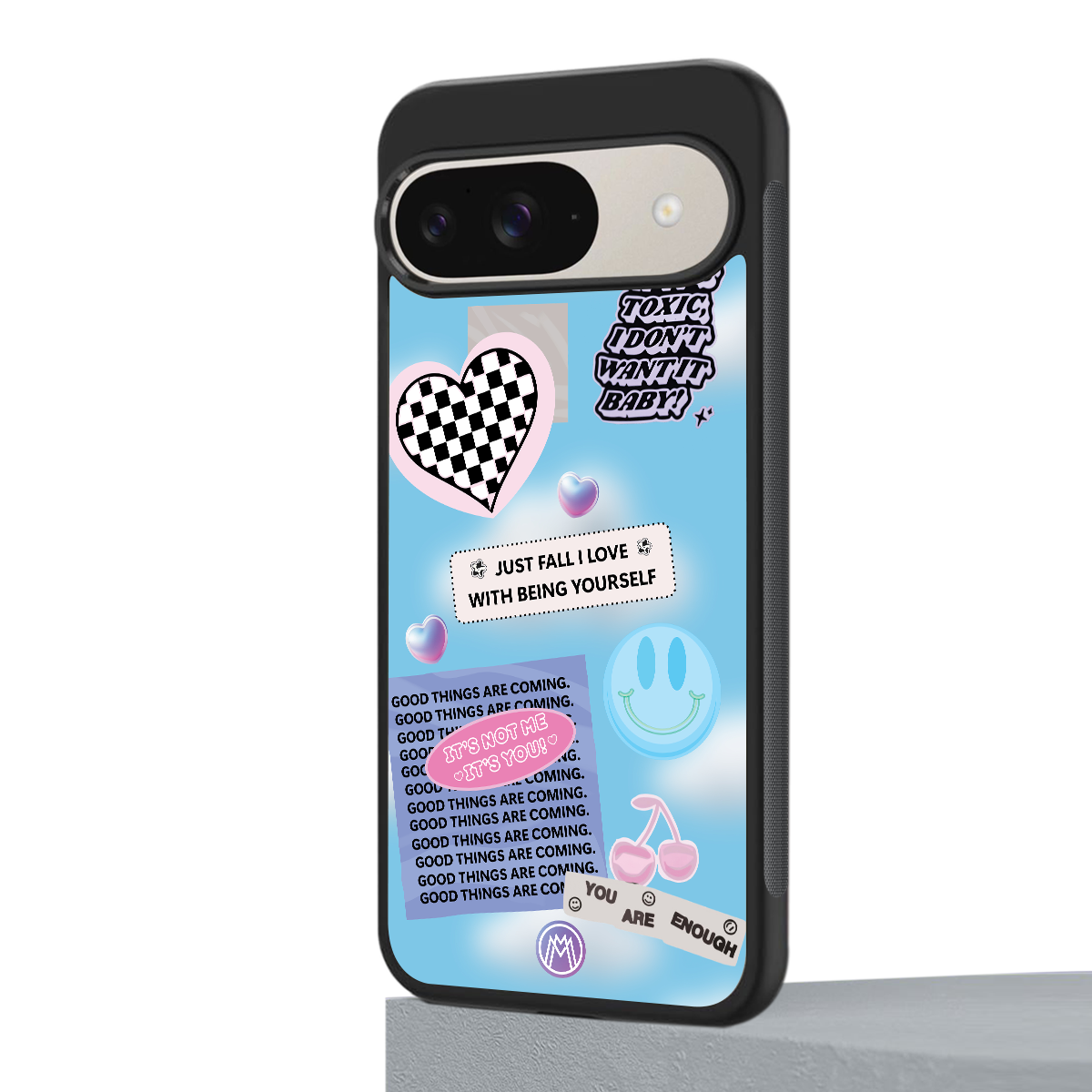 brightside back phone cover | glass case for google pixel 9