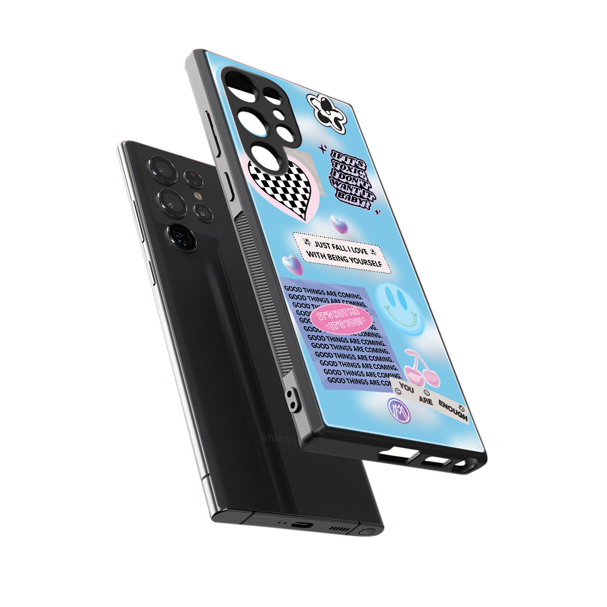 brightside back phone cover | glass case for samsung galaxy s23 ultra