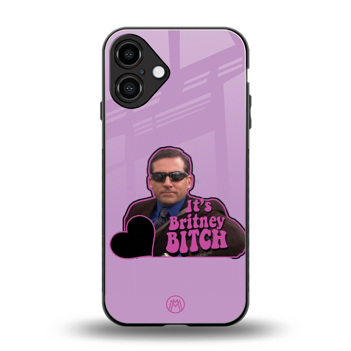 britney bitch back phone cover | glass case for iphone 16 plus