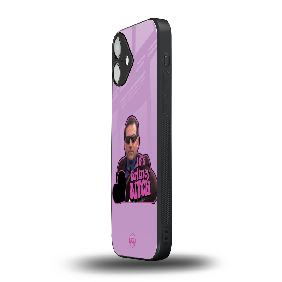 britney bitch back phone cover | glass case for iphone 16 plus