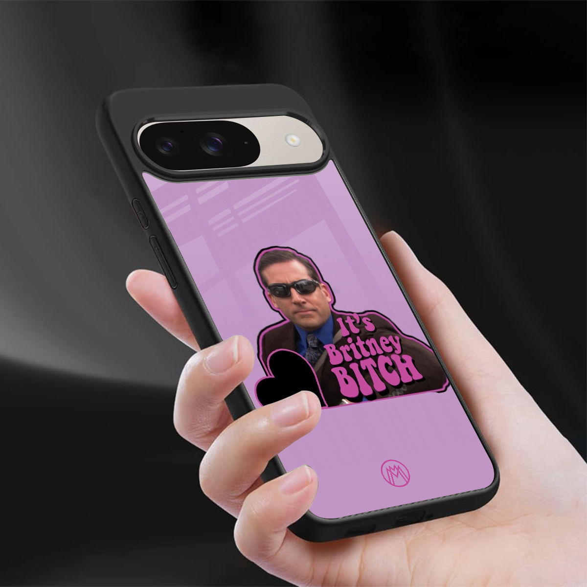 britney bitch back phone cover | glass case for google pixel 9