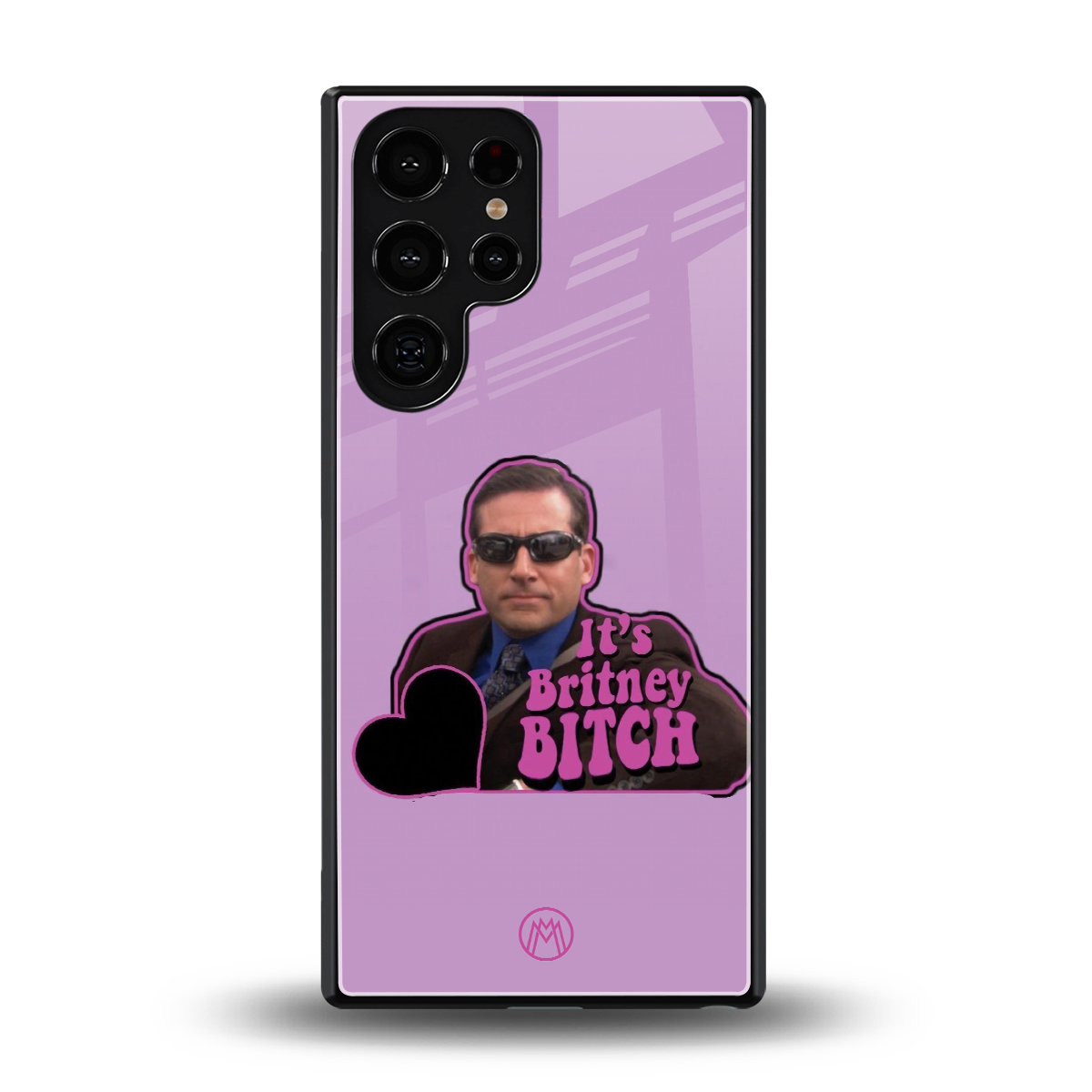 britney bitch back phone cover | glass case for samsung galaxy s25 ultra