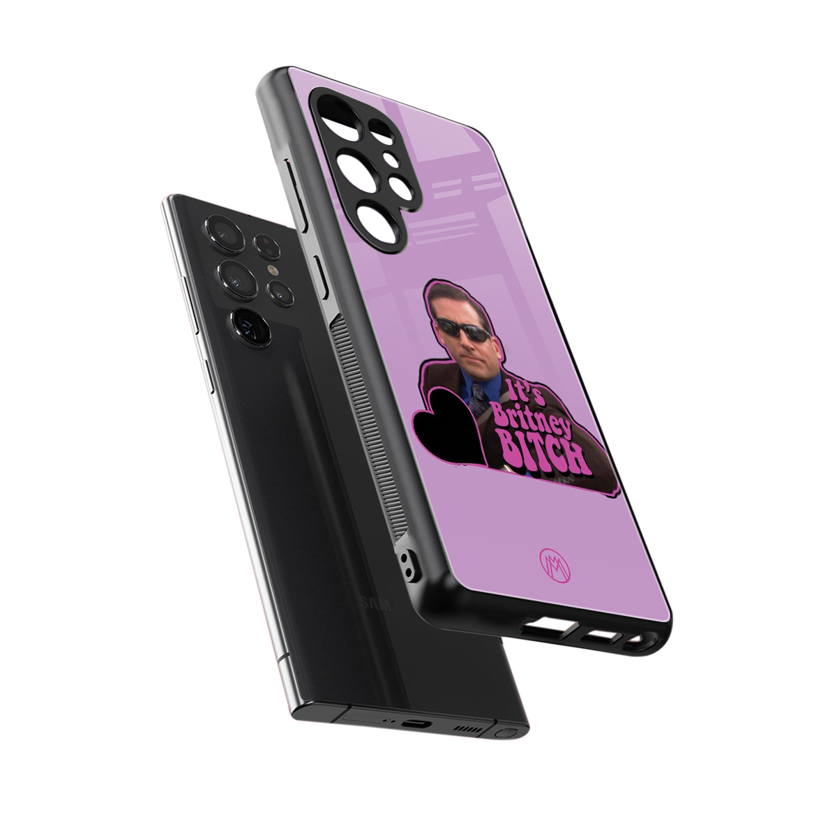 britney bitch back phone cover | glass case for samsung galaxy s25 ultra