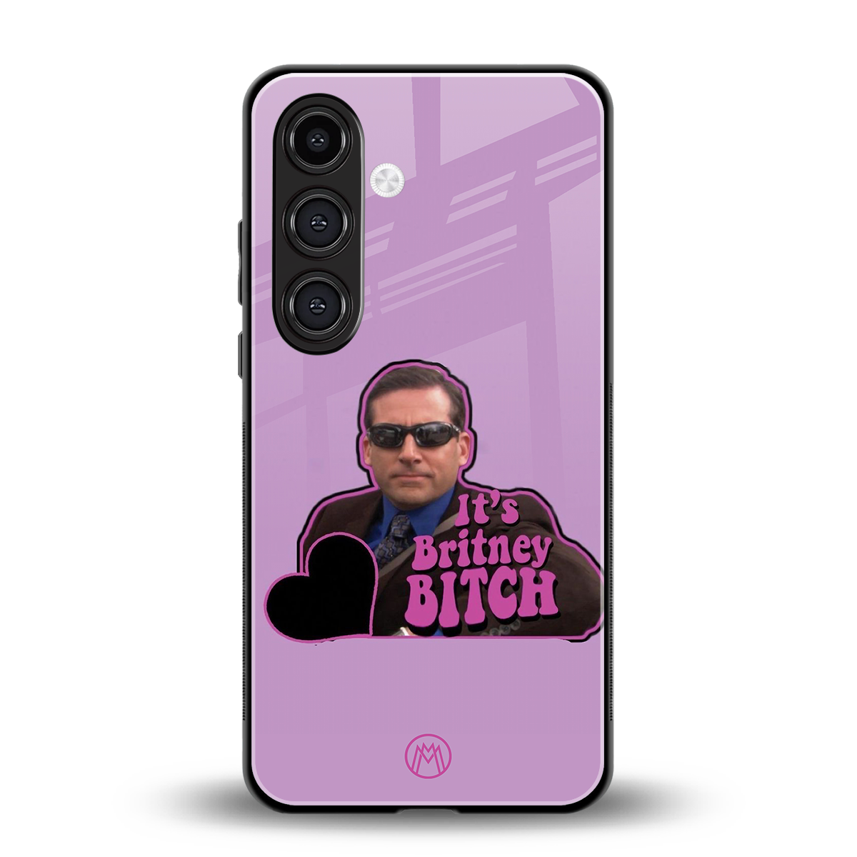 britney bitch back phone cover | glass case for samsung galaxy s24 fe