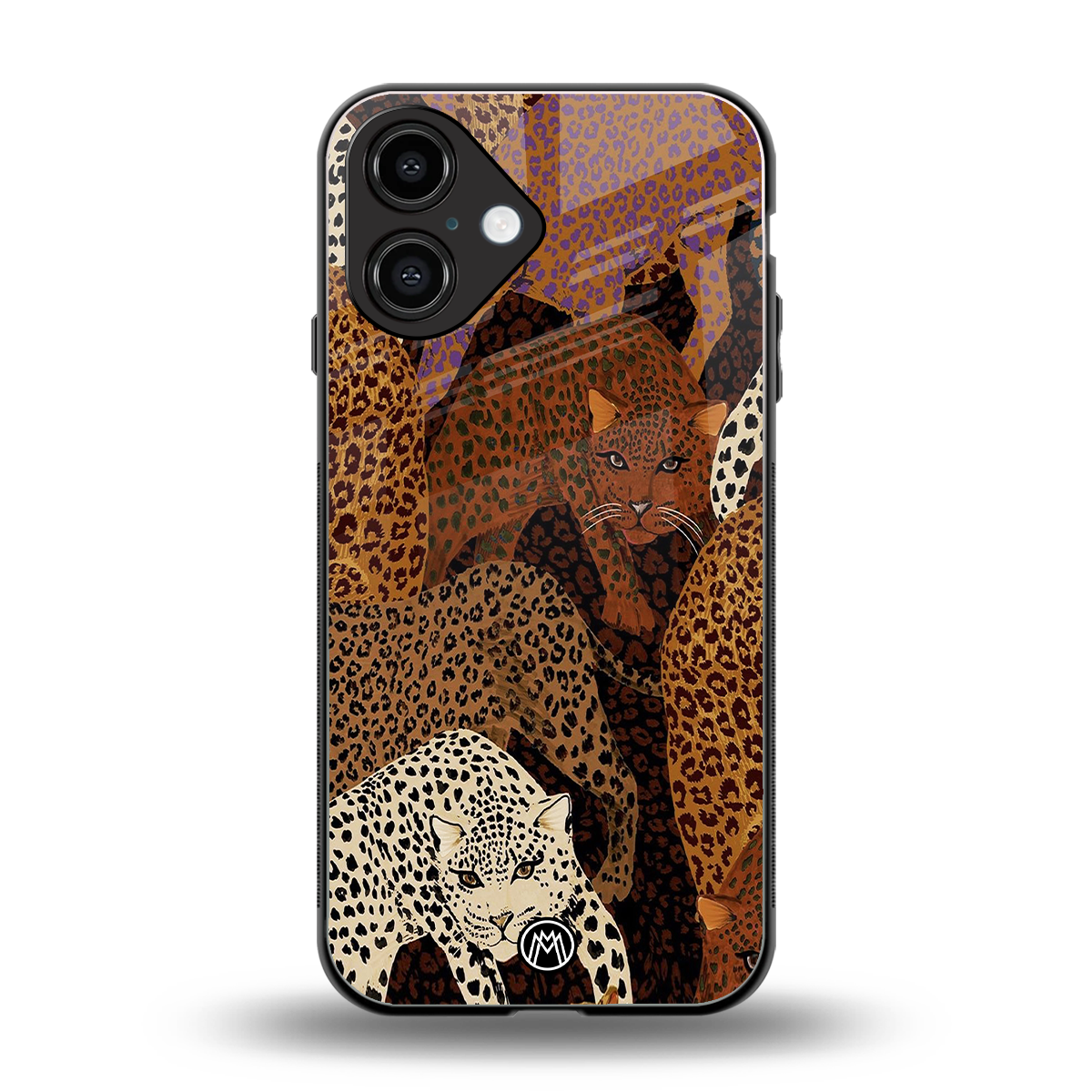 brown beasts back phone cover | glass case for iphone 16