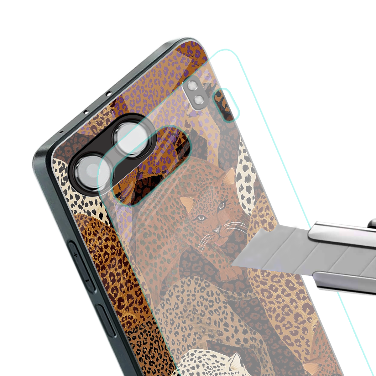 brown beasts back phone cover | glass case for oneplus nord 4