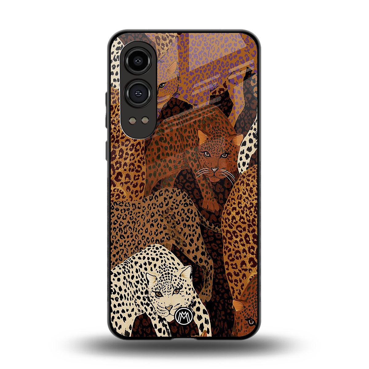 brown beasts back phone cover | glass case for oneplus nord ce 4 lite