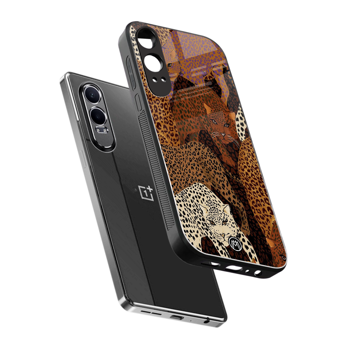 brown beasts back phone cover | glass case for oneplus nord ce 4 lite