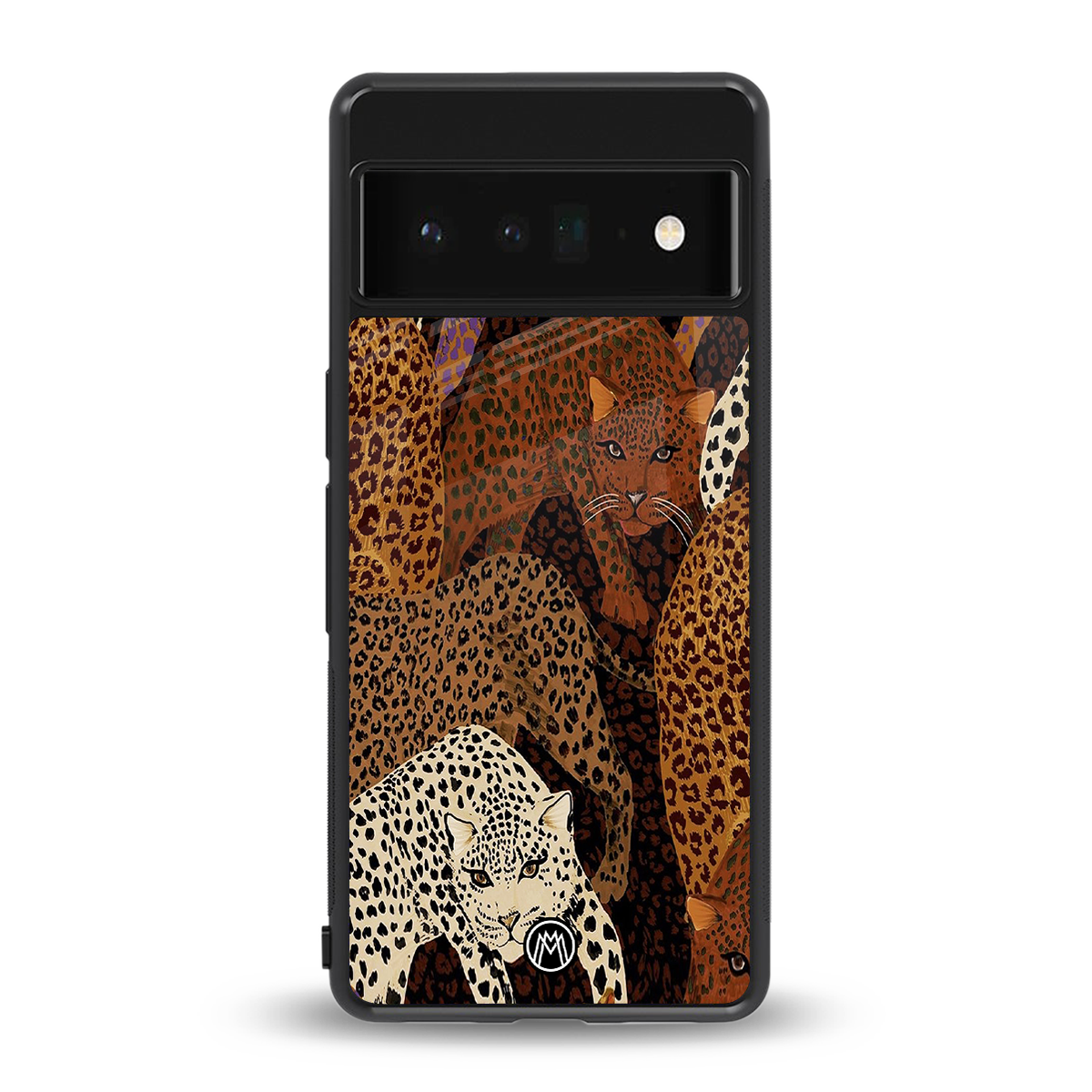 brown beasts back phone cover | glass case for google pixel 6 pro