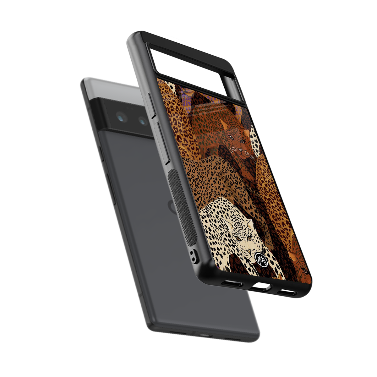 brown beasts back phone cover | glass case for google pixel 6 pro