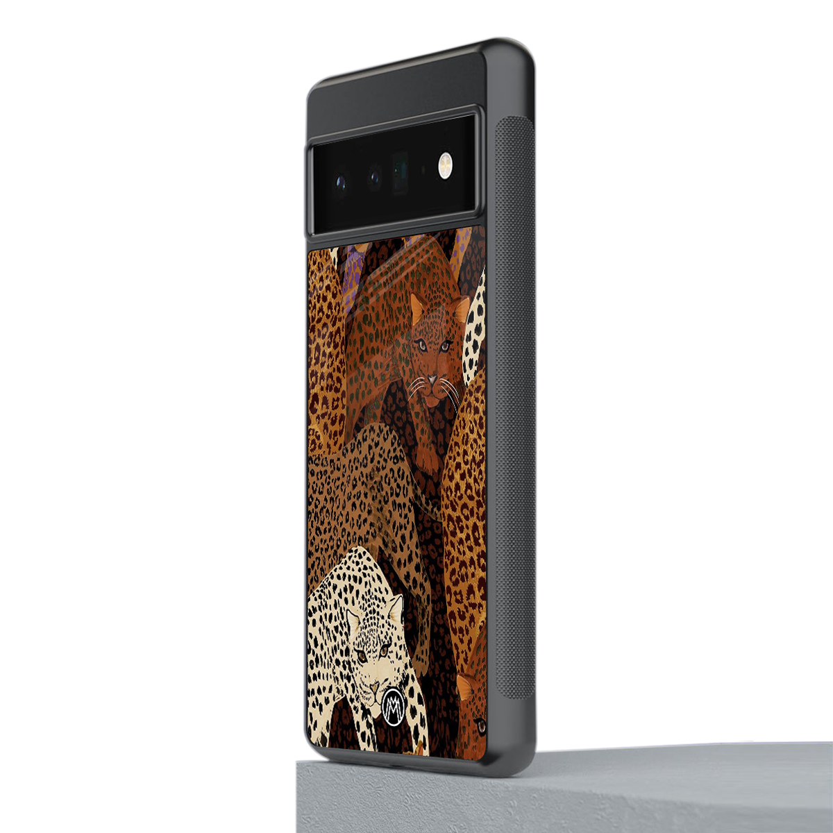 brown beasts back phone cover | glass case for google pixel 6 pro