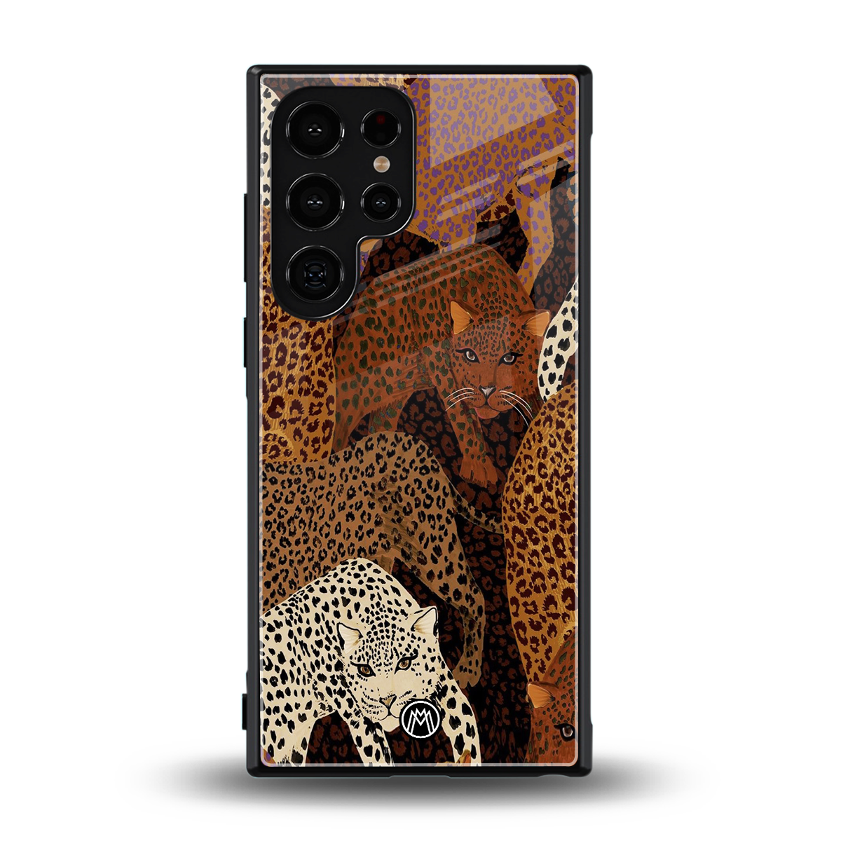 brown beasts back phone cover | glass case for samsung galaxy s24 ultra