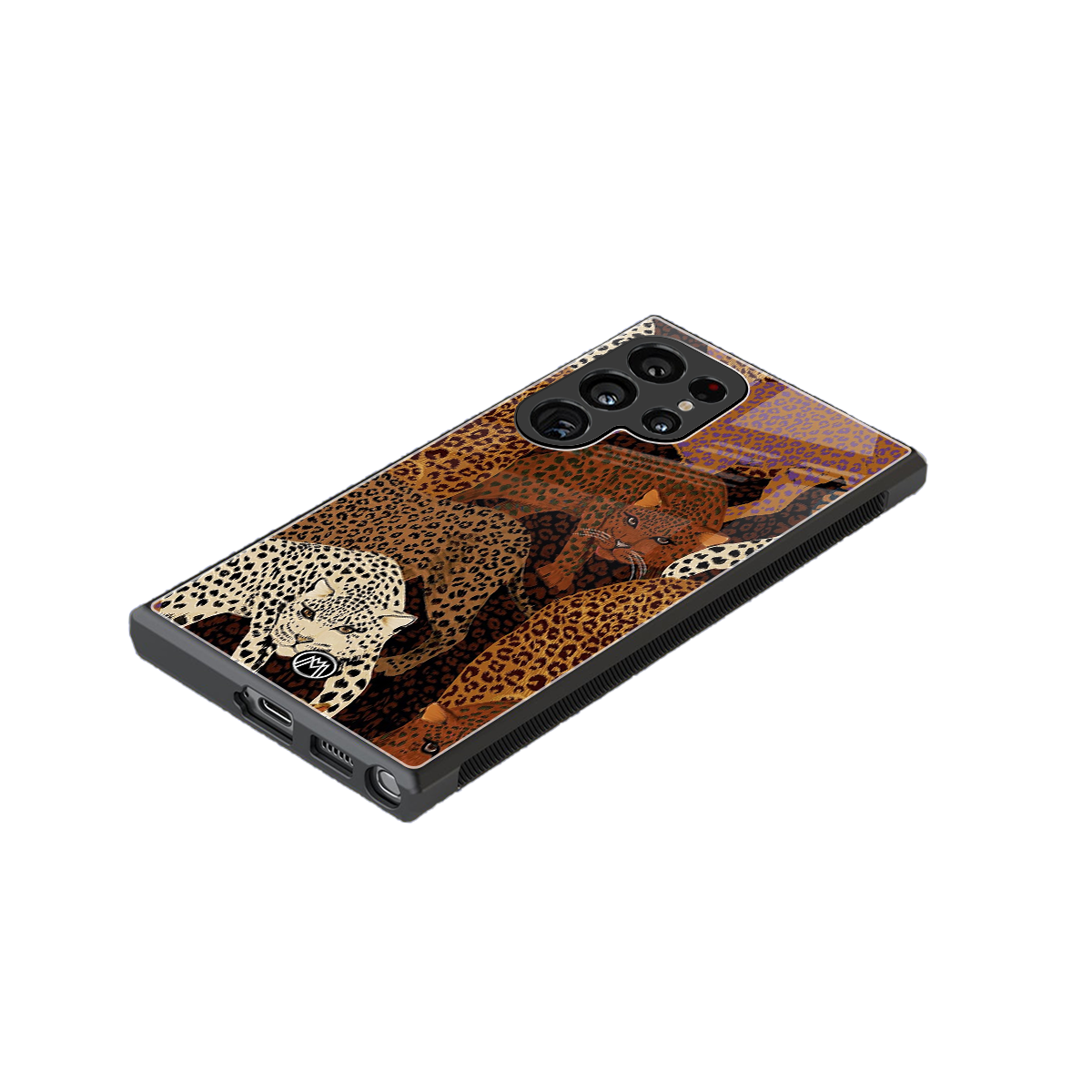 brown beasts back phone cover | glass case for samsung galaxy s24 ultra