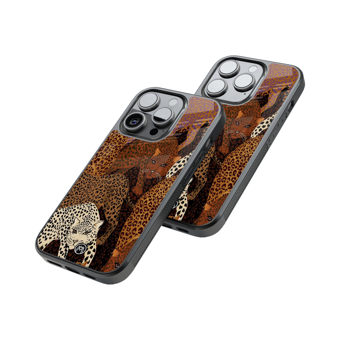 Protective Glass Back Phone Case Compatible with iPhone, Samsung, OnePlus, Pixel & More