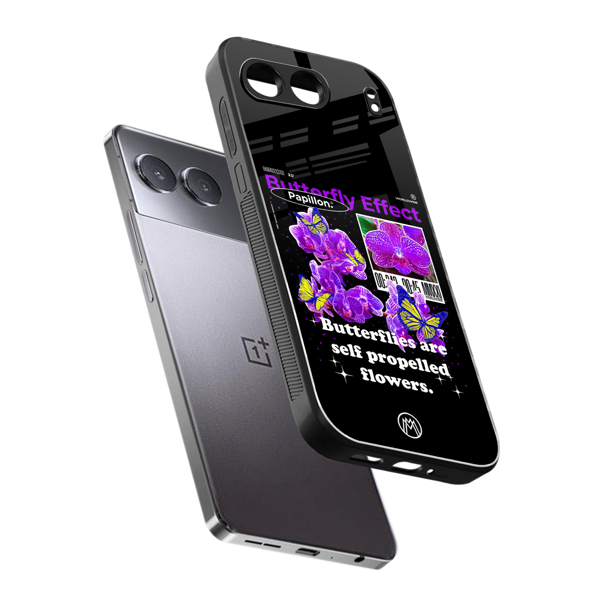butterfly effect back phone cover | glass case for oneplus nord 4