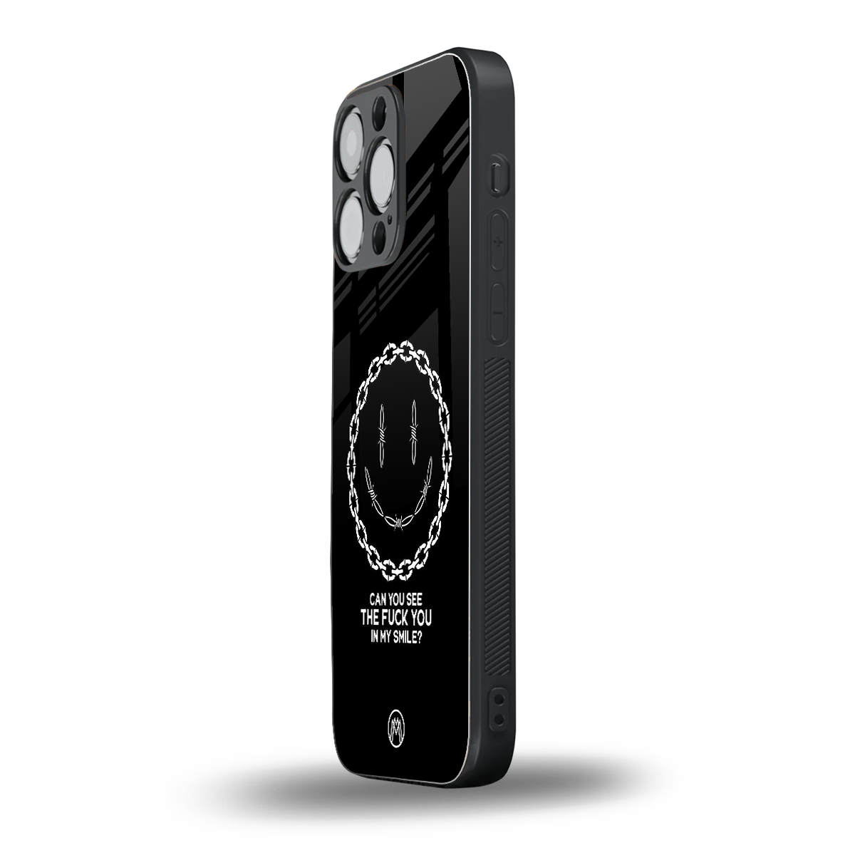 buzz off back phone cover | glass case for iphone 16 pro max