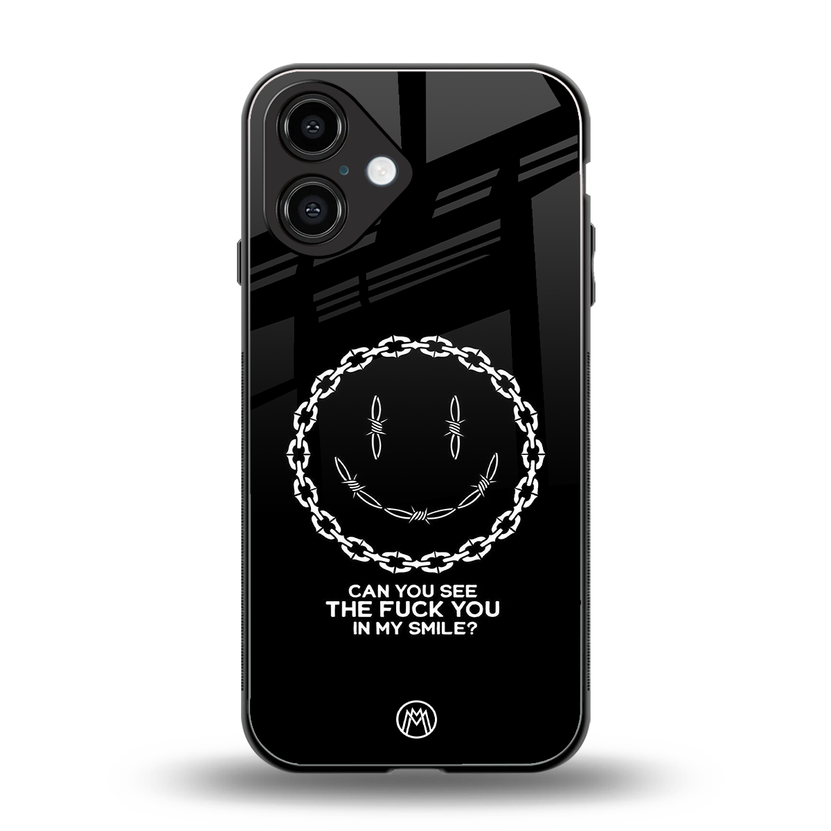 buzz off back phone cover | glass case for iphone 16