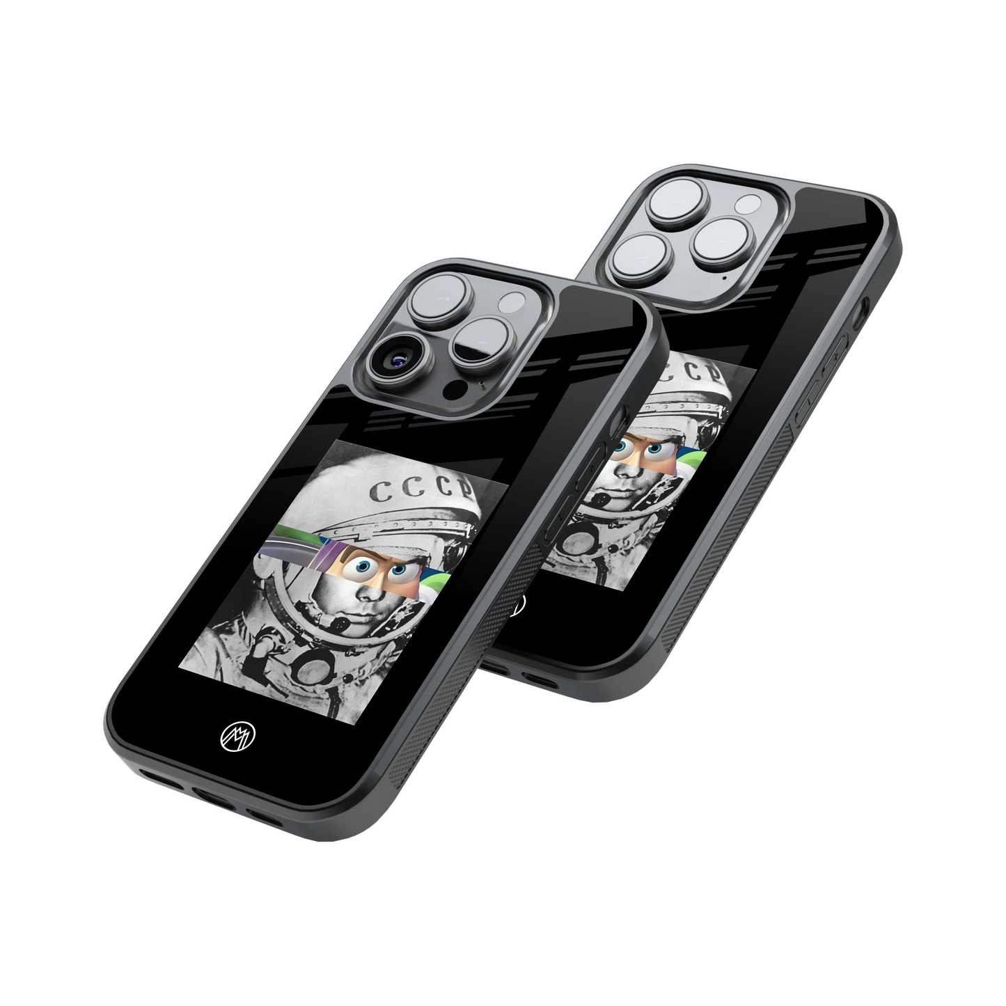 Protective Glass Back Phone Case Compatible with iPhone, Samsung, OnePlus, Pixel & More