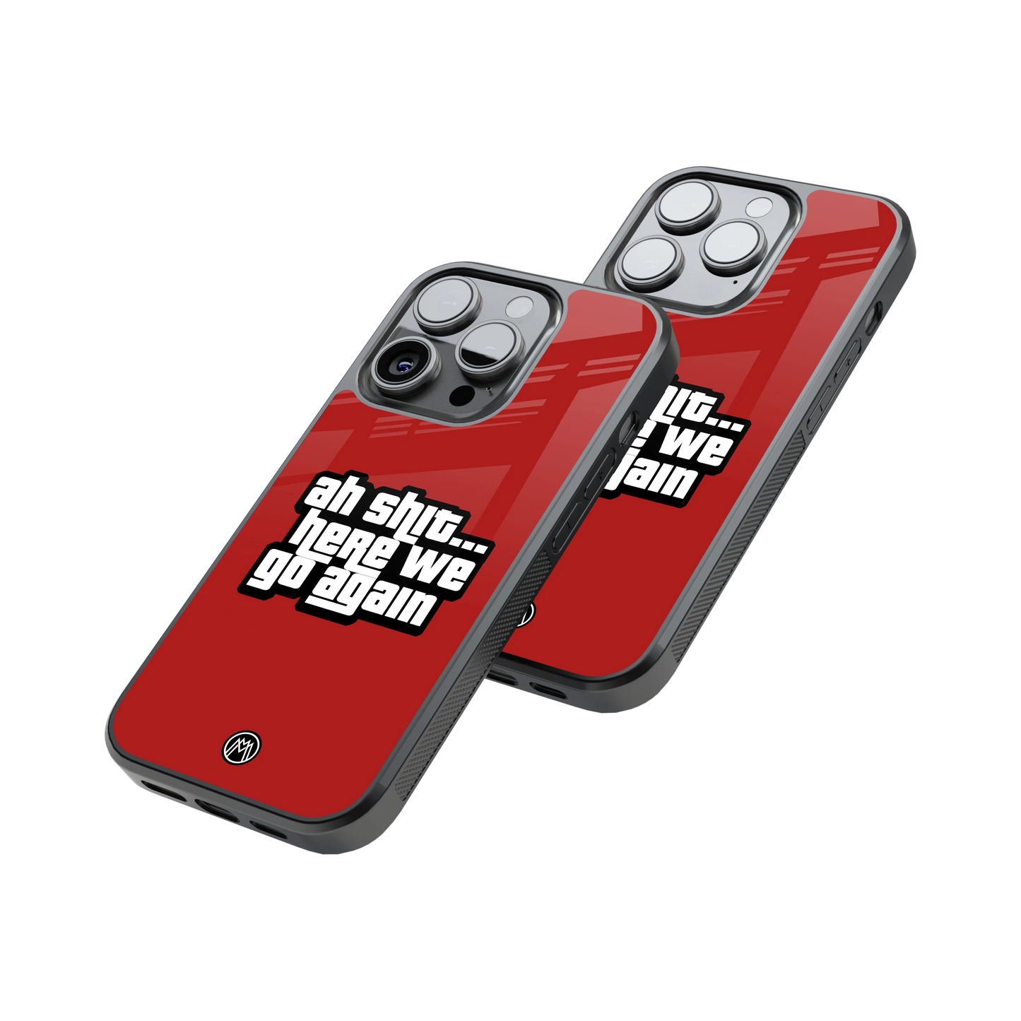 Protective Glass Back Phone Case Compatible with iPhone, Samsung, OnePlus, Pixel & More