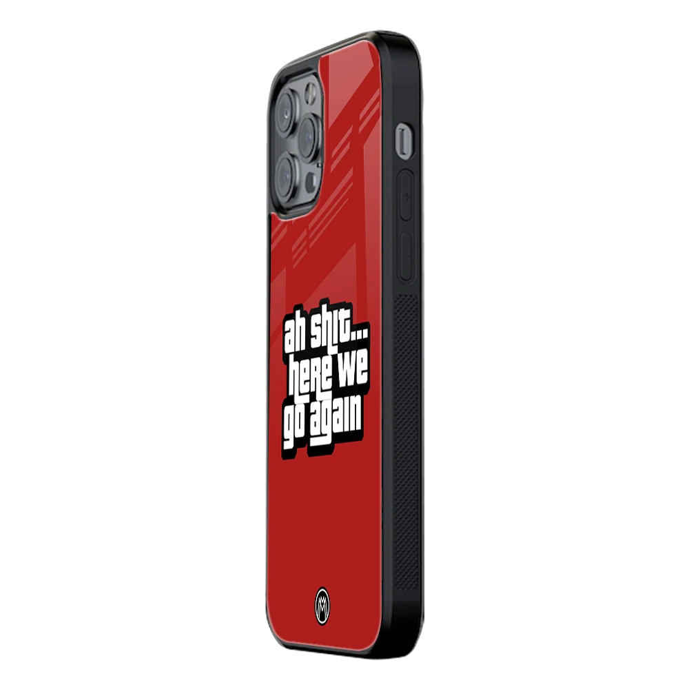 Slim Glass Back Phone Case for Multiple Brands โ iPhone, Samsung, Redmi, OnePlus, Oppo, Vivo