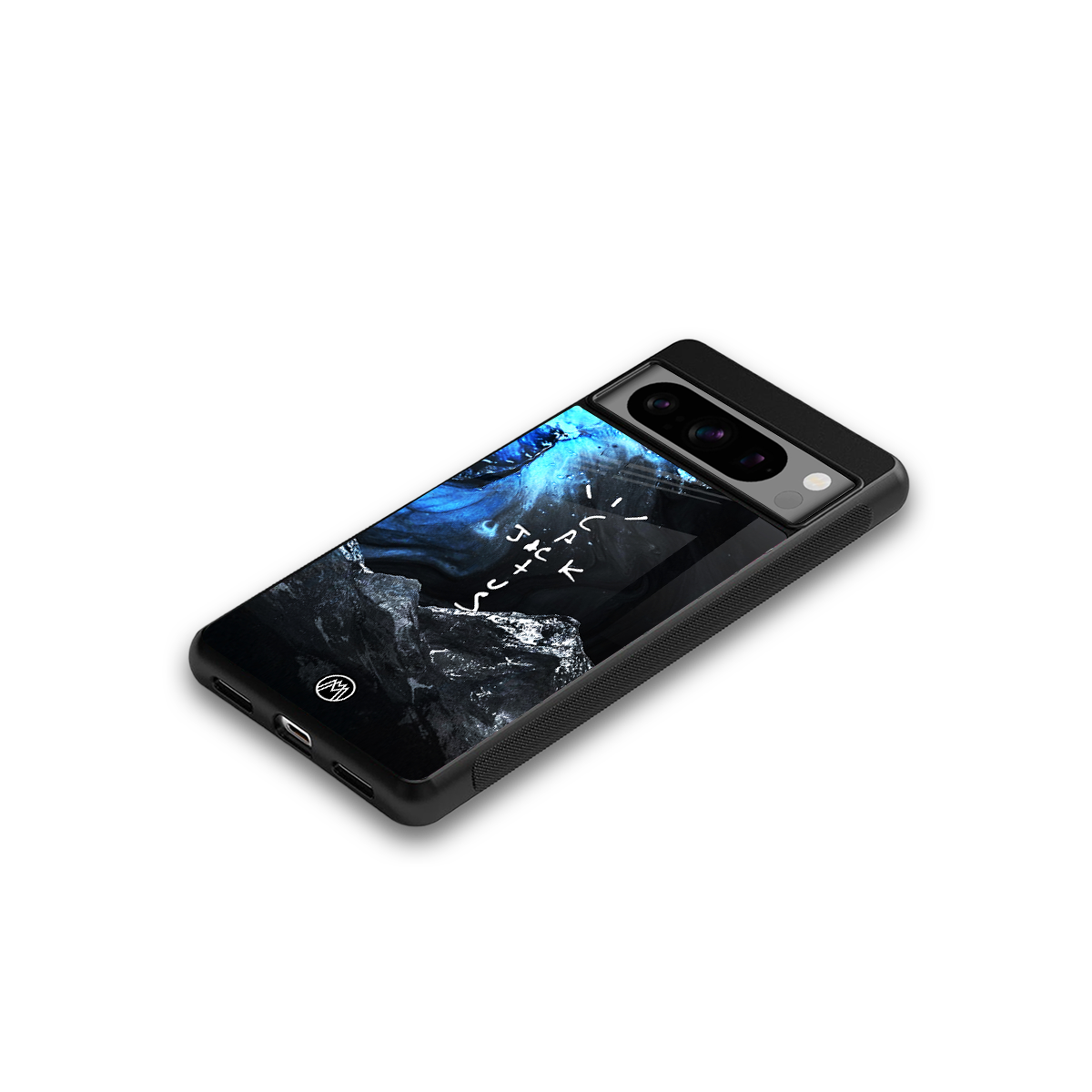 cactus jack travis scott back phone cover | glass case for google pixel 8 pro