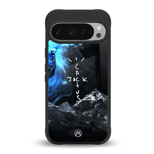 cactus jack travis scott back phone cover | glass case for google pixel 9 pro