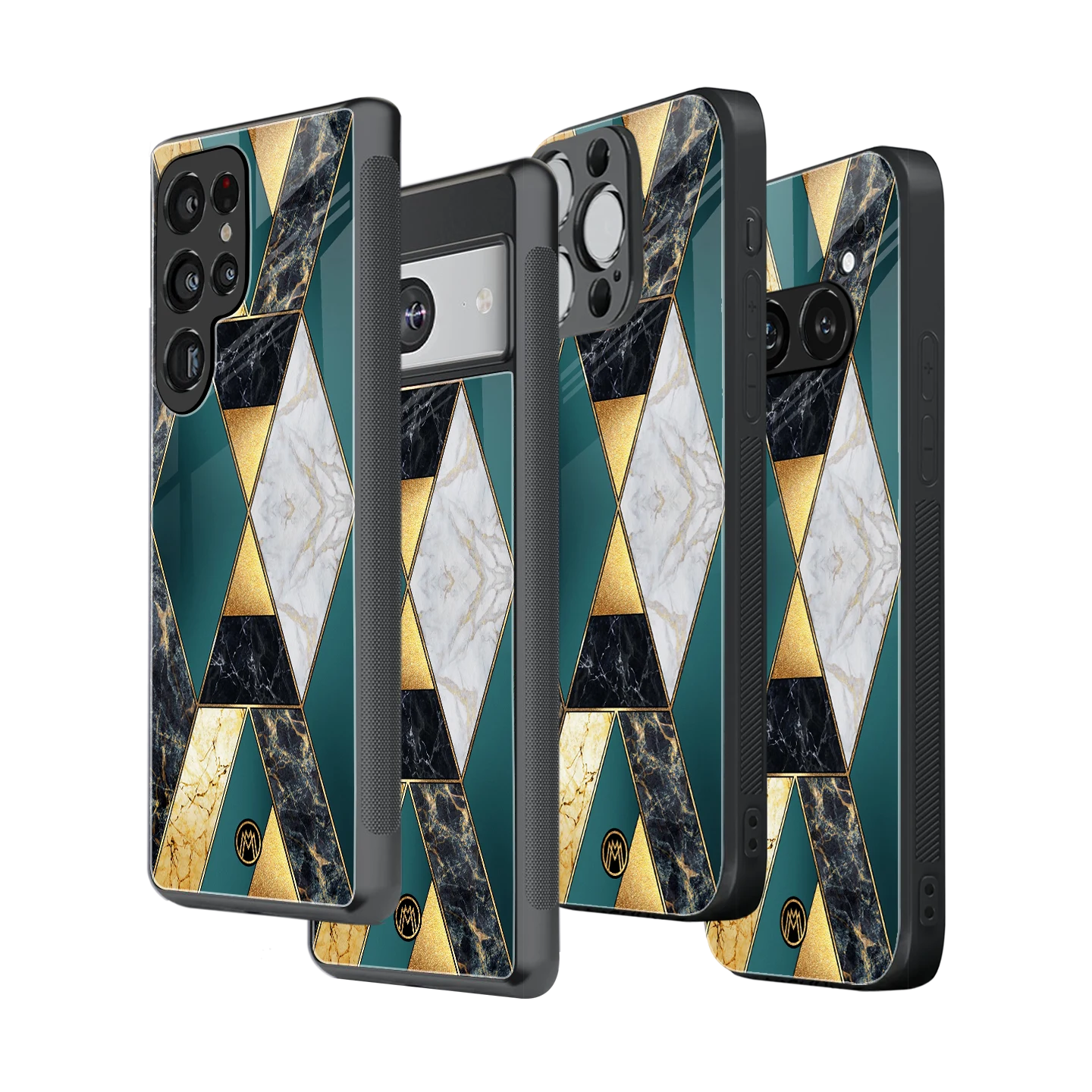 Stylish Glass Back Case for All Smartphones โ iPhone, Samsung, OnePlus, Pixel, Redmi, Oppo, Vivo, Motorola