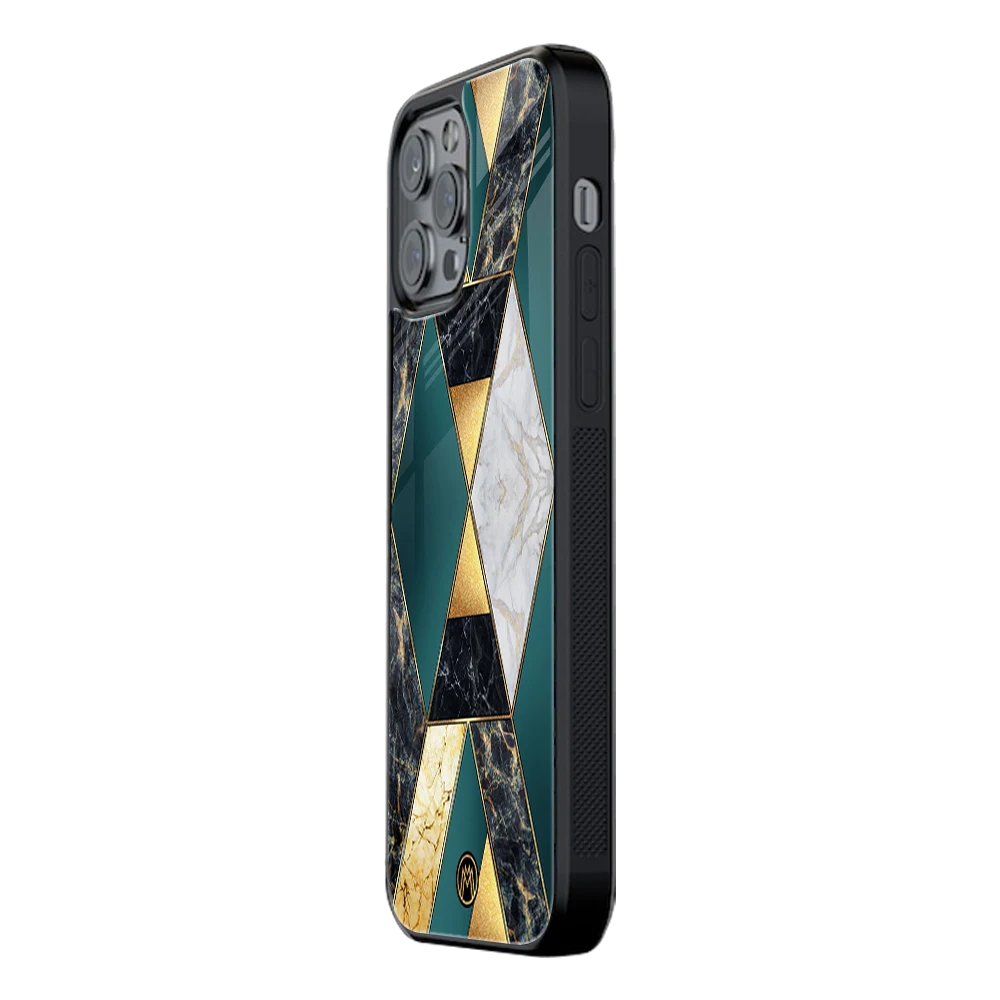 Slim Glass Back Phone Case for Multiple Brands โ iPhone, Samsung, Redmi, OnePlus, Oppo, Vivo