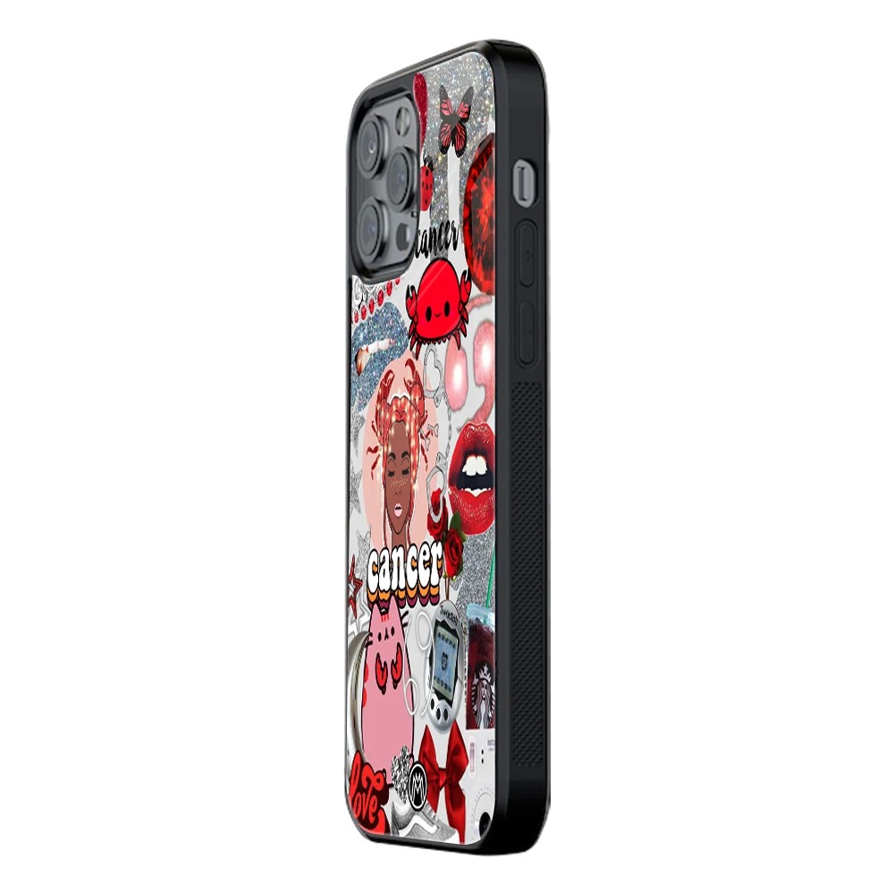 Slim Glass Back Phone Case for Multiple Brands โ iPhone, Samsung, Redmi, OnePlus, Oppo, Vivo
