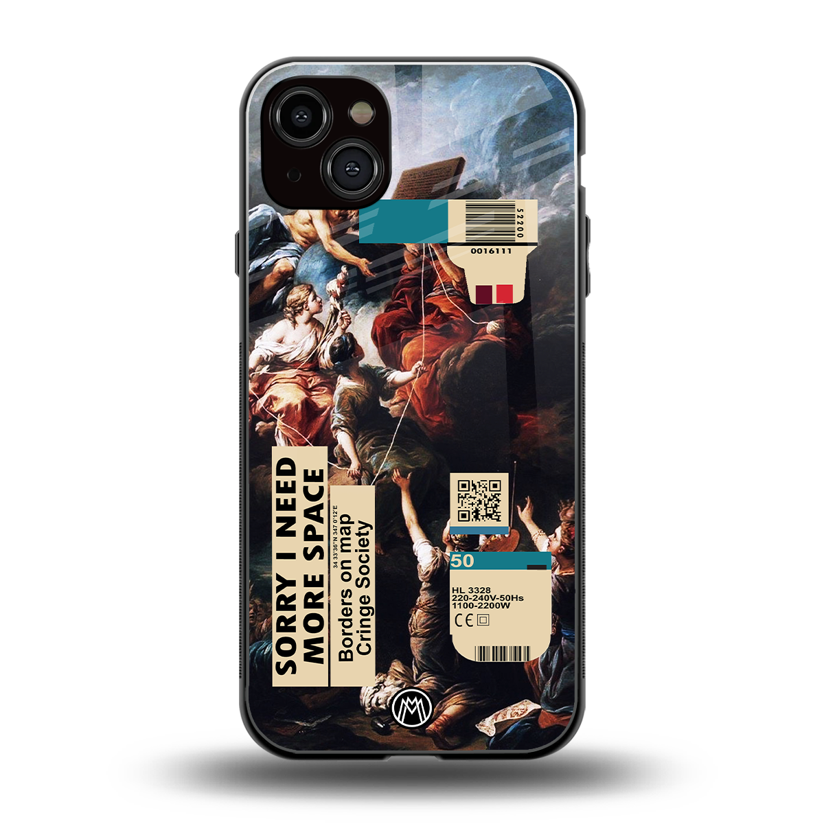 carlevanloo back phone cover | glass case for iphone 14 plus