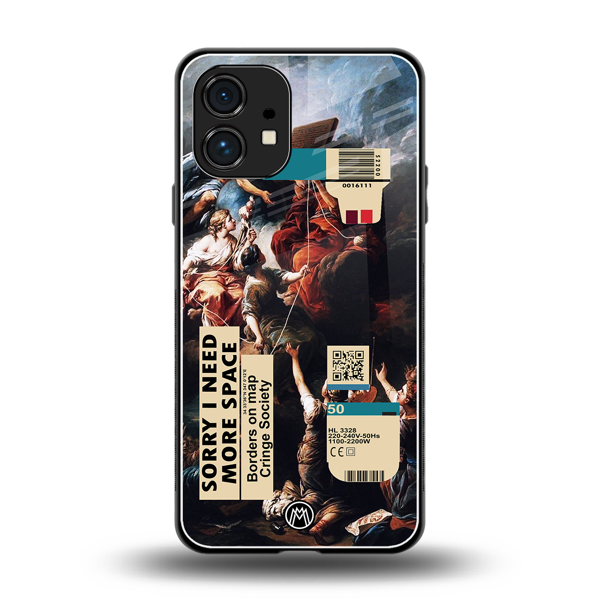 carlevanloo back phone cover | glass case for nothing phone 1