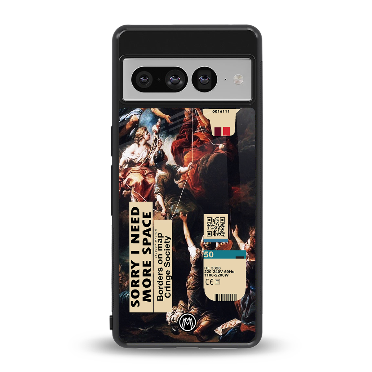 carlevanloo back phone cover | glass case for google pixel 7 pro