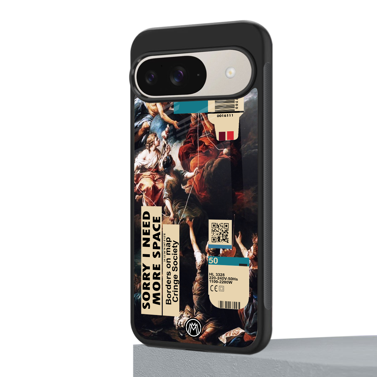 carlevanloo back phone cover | glass case for google pixel 9