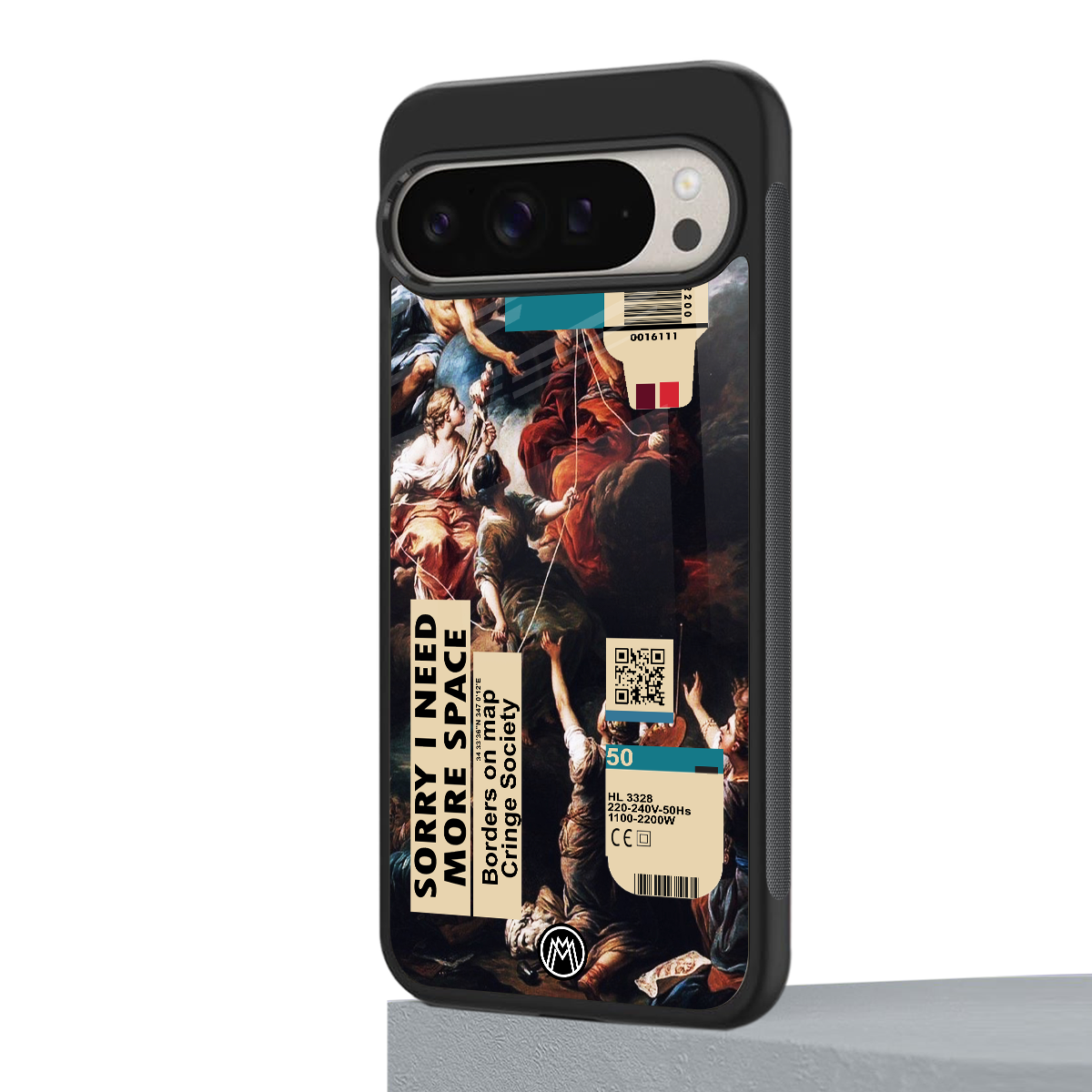 carlevanloo back phone cover | glass case for google pixel 9 pro