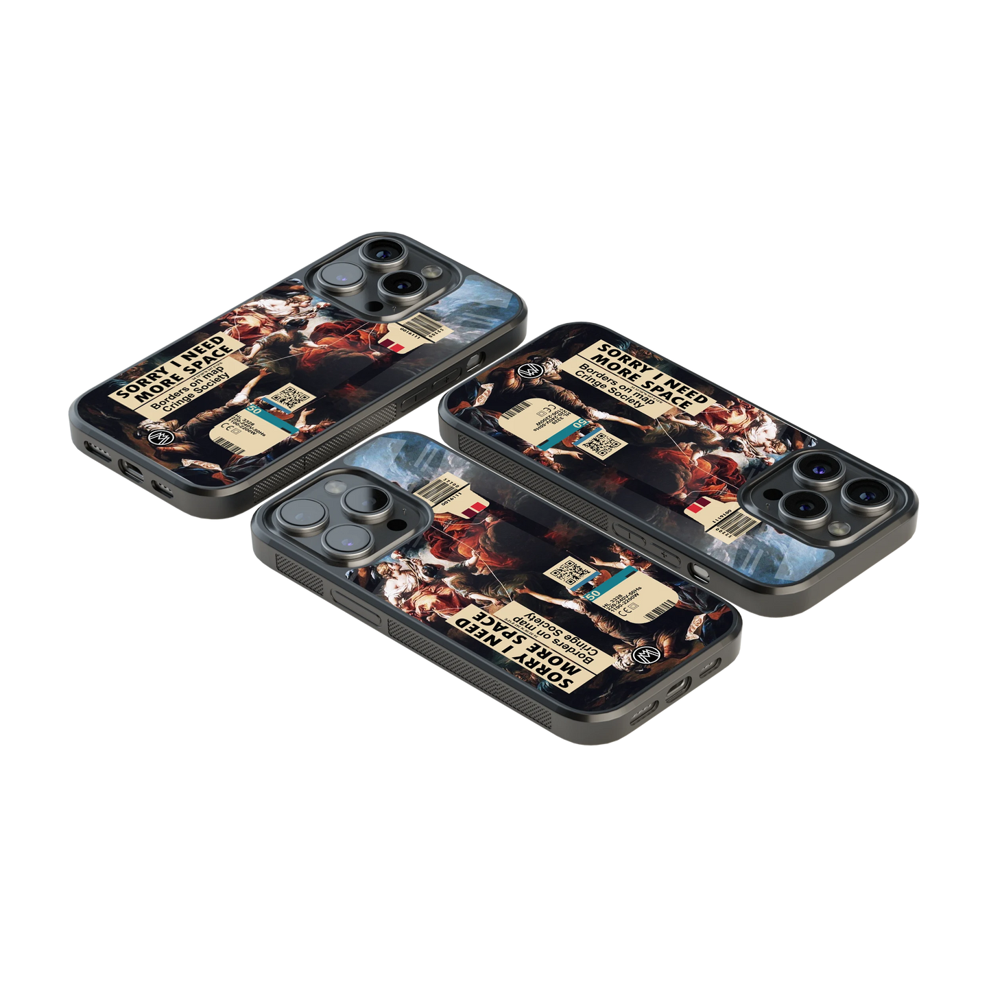 Luxury Glass Back Mobile Cover for iPhone, Samsung Galaxy, OnePlus, Pixel, Redmi & More