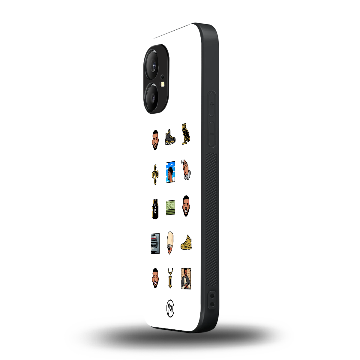 champagne papi back phone cover | glass case for nothing phone 1