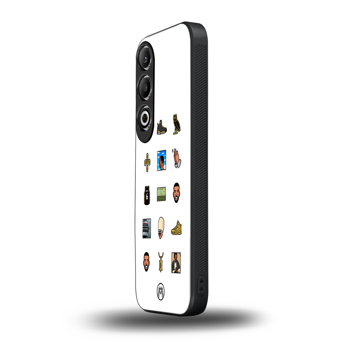 champagne papi back phone cover | glass case for oneplus nord ce 4
