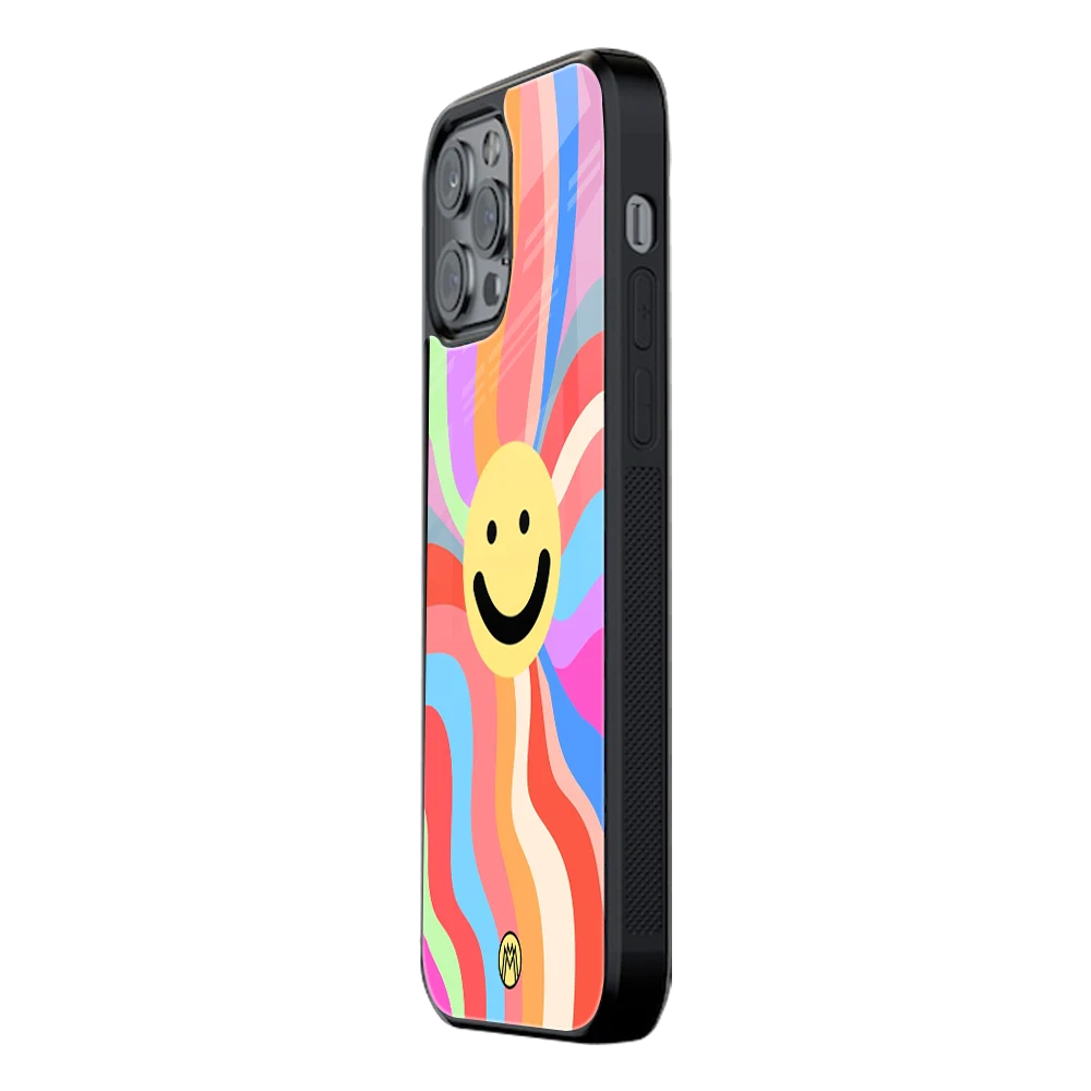 Slim Glass Back Phone Case for Multiple Brands โ iPhone, Samsung, Redmi, OnePlus, Oppo, Vivo