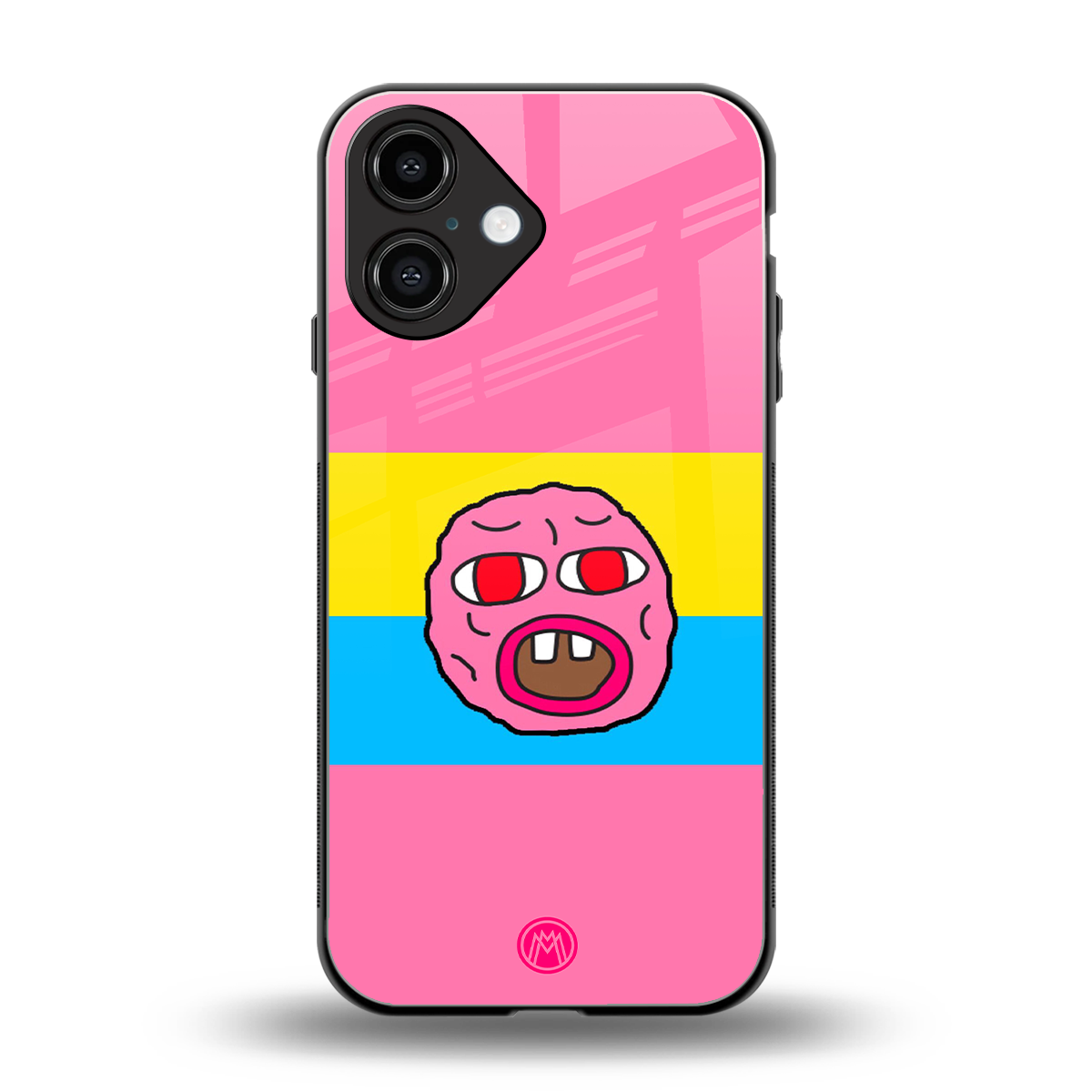cherry bomb back phone cover | glass case for iphone 16