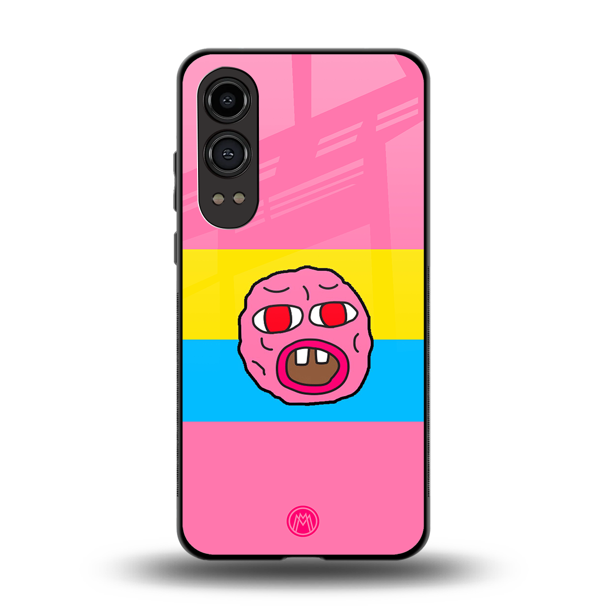 cherry bomb back phone cover | glass case for oneplus nord ce 4 lite