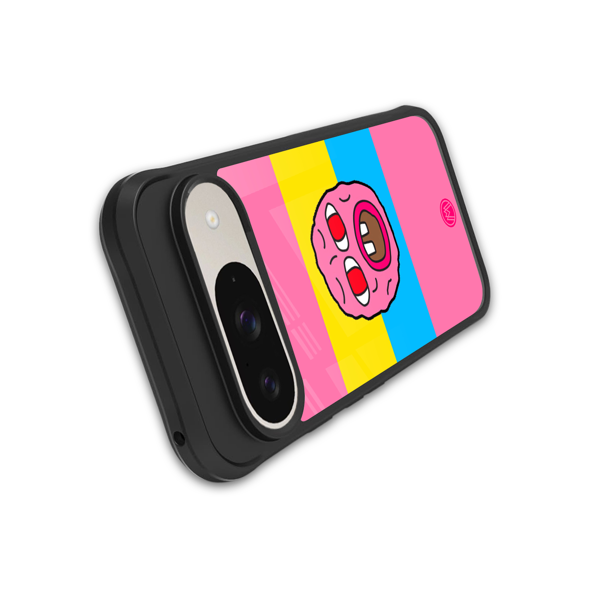 cherry bomb back phone cover | glass case for google pixel 9