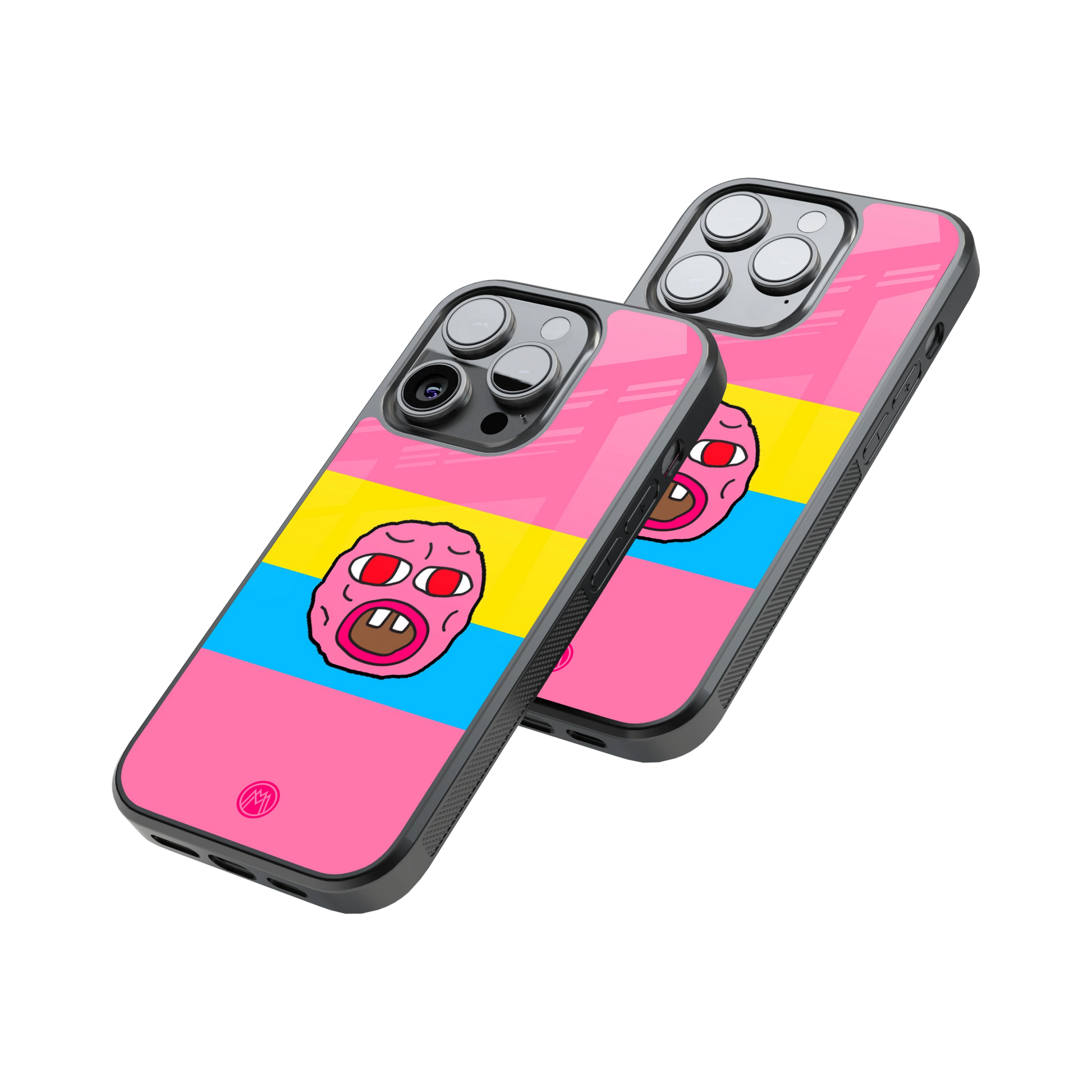Protective Glass Back Phone Case Compatible with iPhone, Samsung, OnePlus, Pixel & More