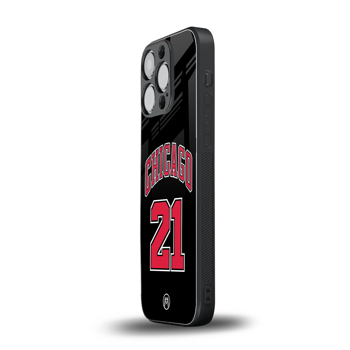 chicago 21 back phone cover | glass case for iphone 14 pro